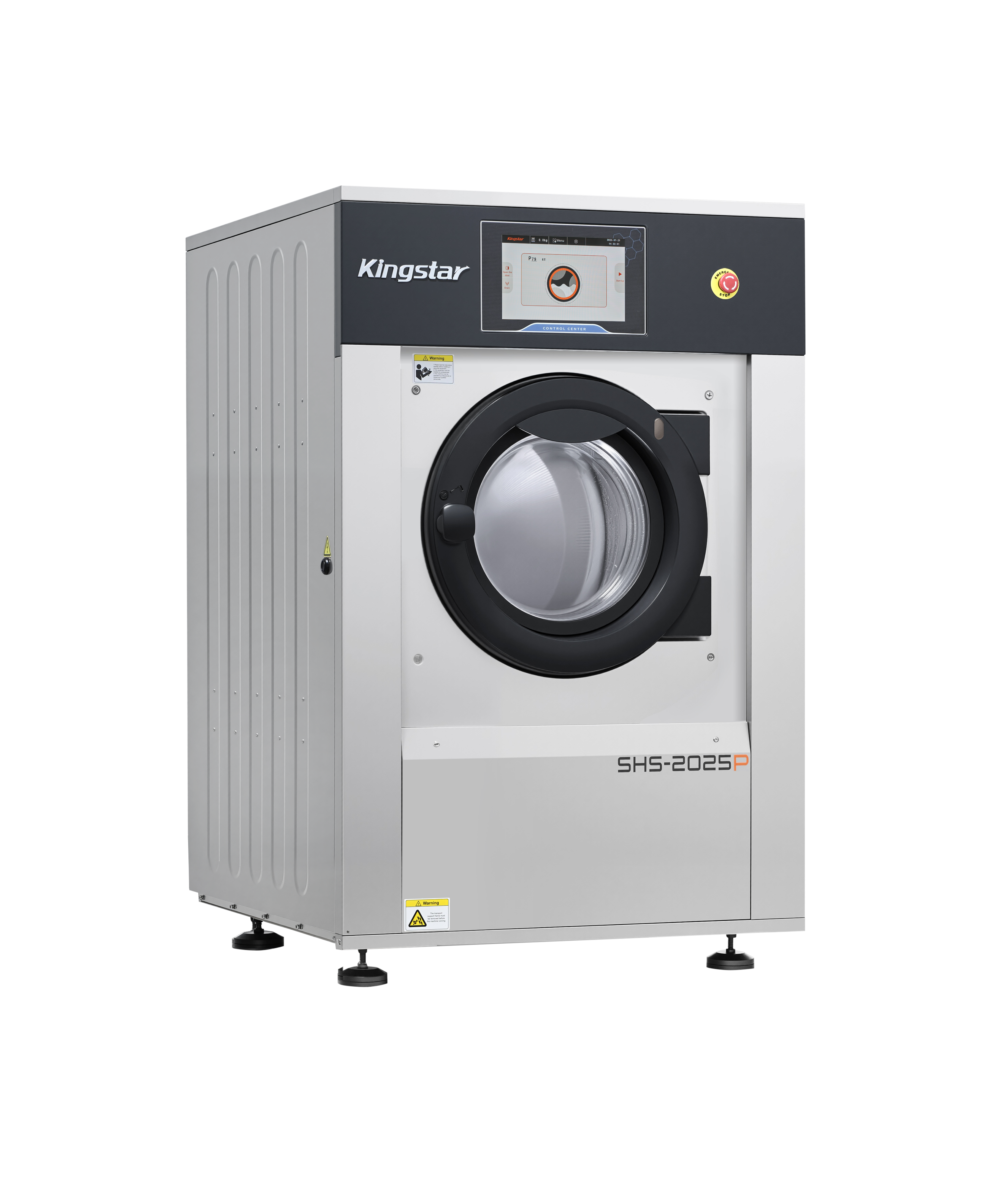 Er industrielle vaskemaskiner utstyrt med vann- og energisparende funksjoner?